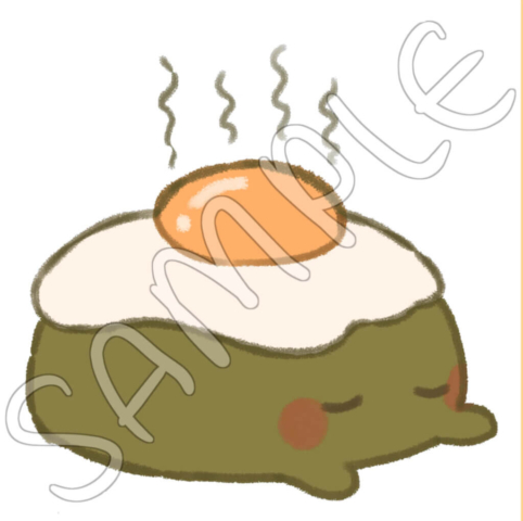 Sunny Side Up Froggy Sticker - Portfolio - Mikibagels.com