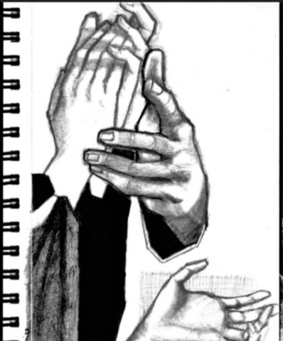 Hand Studies 1 - Portfolio - Mikibagels.com